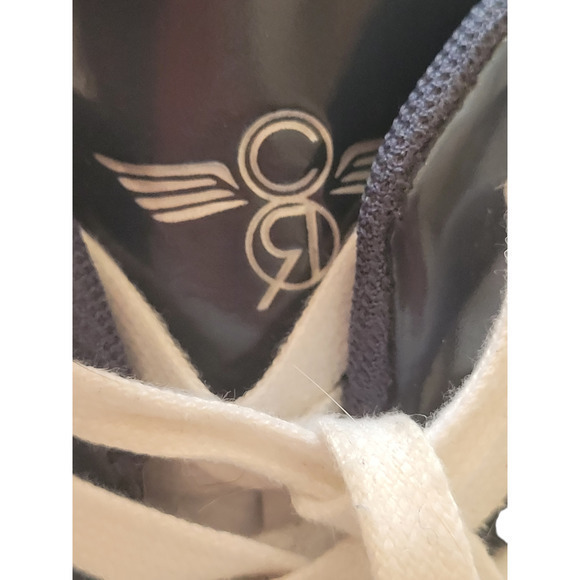 Creative Recreation Men's Gray White Leather Two Tone Lace Up Low Top‎ Sneaker - Picture 11 of 13